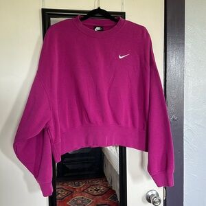 Pink Nike Crewneck Sweatshirt